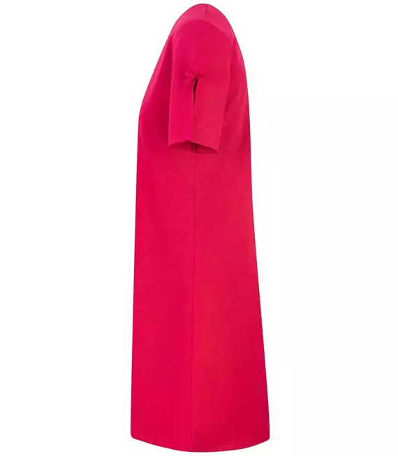 Elegancka prosta sukienka rozkloszowana mini